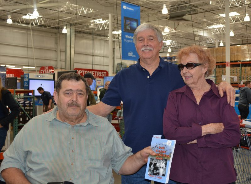 Author Steven T. Callan and Friends at the Chico Costco Book Signing for The Game Warden's Son