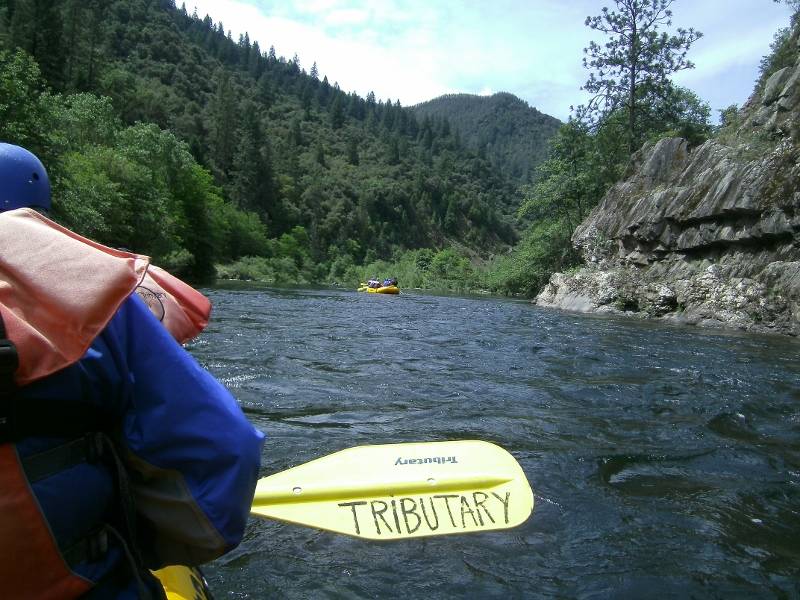 Rafting the Middle Fork American River. Photo by author Steven T. Callan.