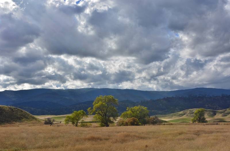 The countryside northwest of the ghost town of Newville, California. Photo by Steven T. Callan.