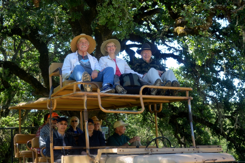 Setting out on our Safari West adventure, we left civilization behind. Photo by Alex Coburn.