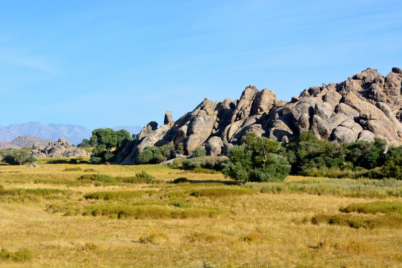 The view from Lubken Canyon Road. Notice the famous Alabama Hills in the background. Photo by Steven T. Callan.