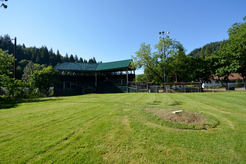 Dunsmuir's City Ball Park, where Babe Ruth played an exhibition game in 1924.