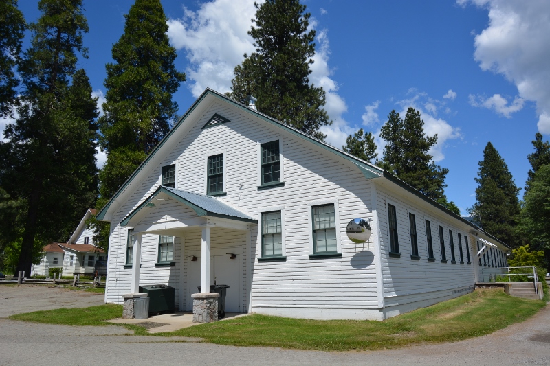 Mount Shasta Fish Hatchery''s "Building A" as it looks today.