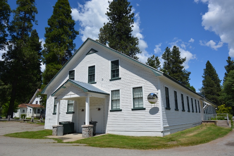 Mount Shasta Fish Hatchery''s "Building A" as it looks today.