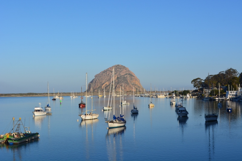 I couldn't resist this classic view of Morro Bay with the famous rock in the background. Photo by author Steven T. Callan.