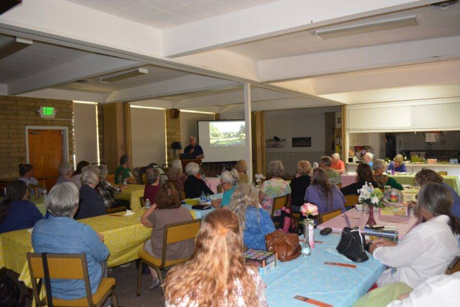 Author Steven T. Callan speaks to Red Bluff Garden Club about his passion for nature and his award-winning books